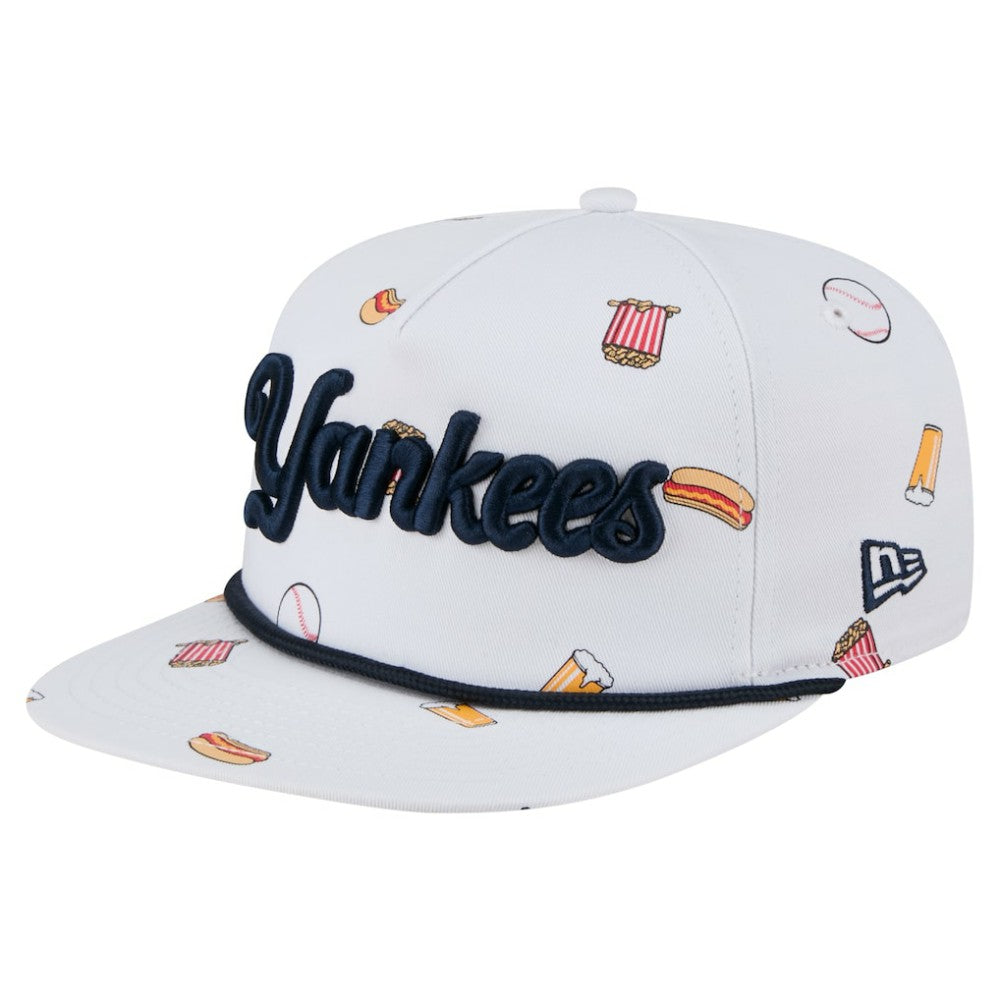 New York Yankees New Era Team Cheer Rope 19TWENTY Adjustable Hat - MLB
