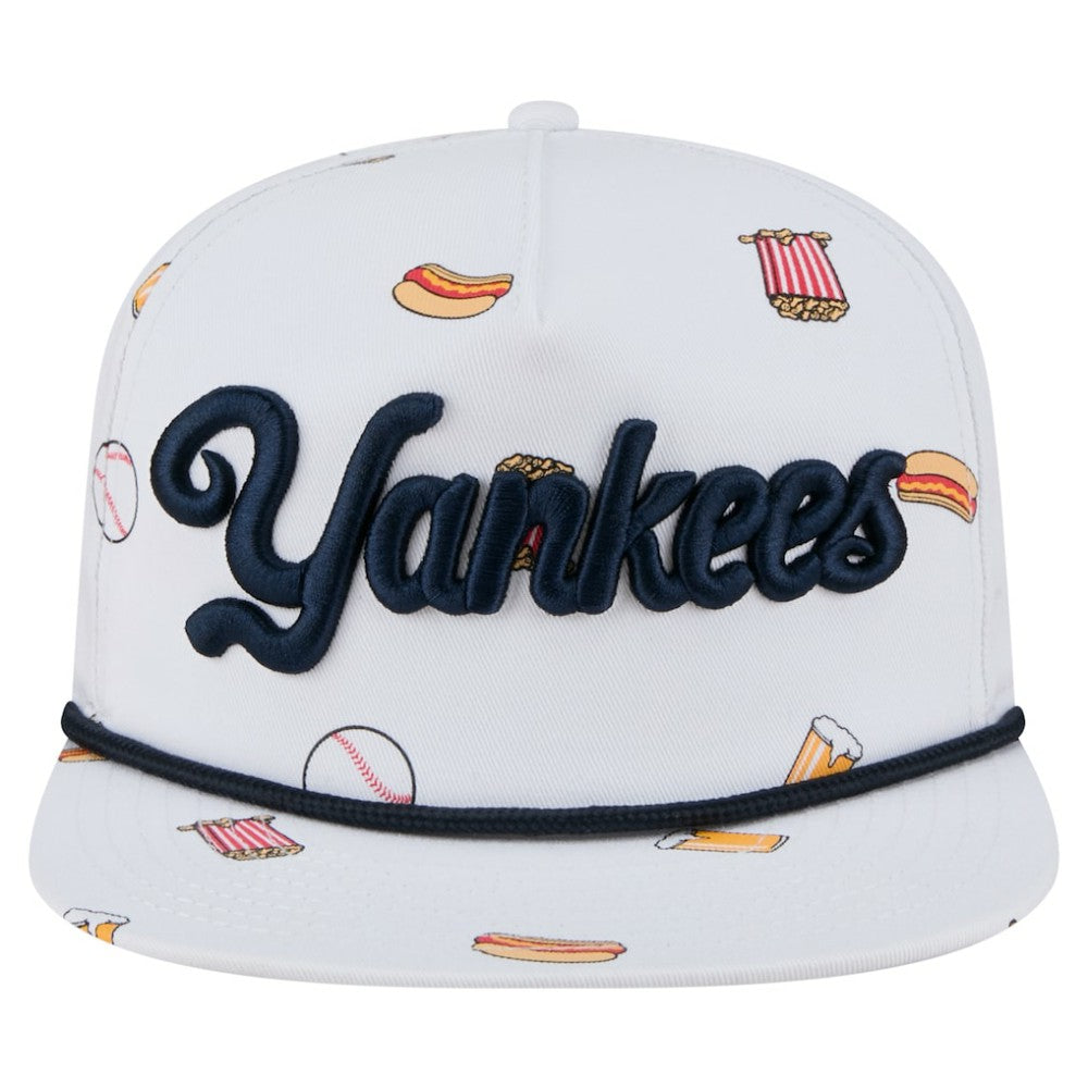 New York Yankees New Era Team Cheer Rope 19TWENTY Adjustable Hat - MLB