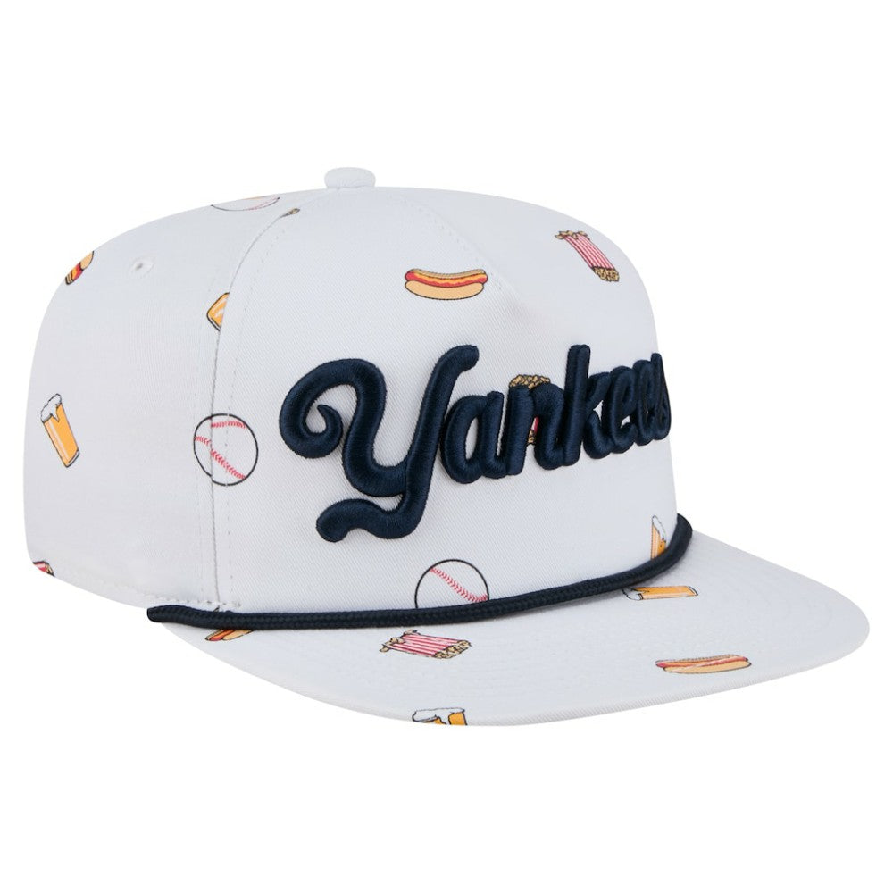 New York Yankees New Era Team Cheer Rope 19TWENTY Adjustable Hat - MLB