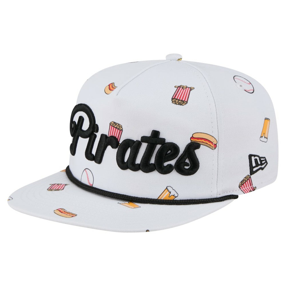 Pittsburgh Pirates New Era Team Cheer Rope 19TWENTY Adjustable Hat - MLB