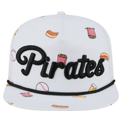 Pittsburgh Pirates New Era Team Cheer Rope 19TWENTY Adjustable Hat - MLB