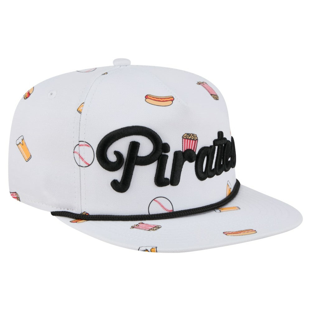 Pittsburgh Pirates New Era Team Cheer Rope 19TWENTY Adjustable Hat - MLB