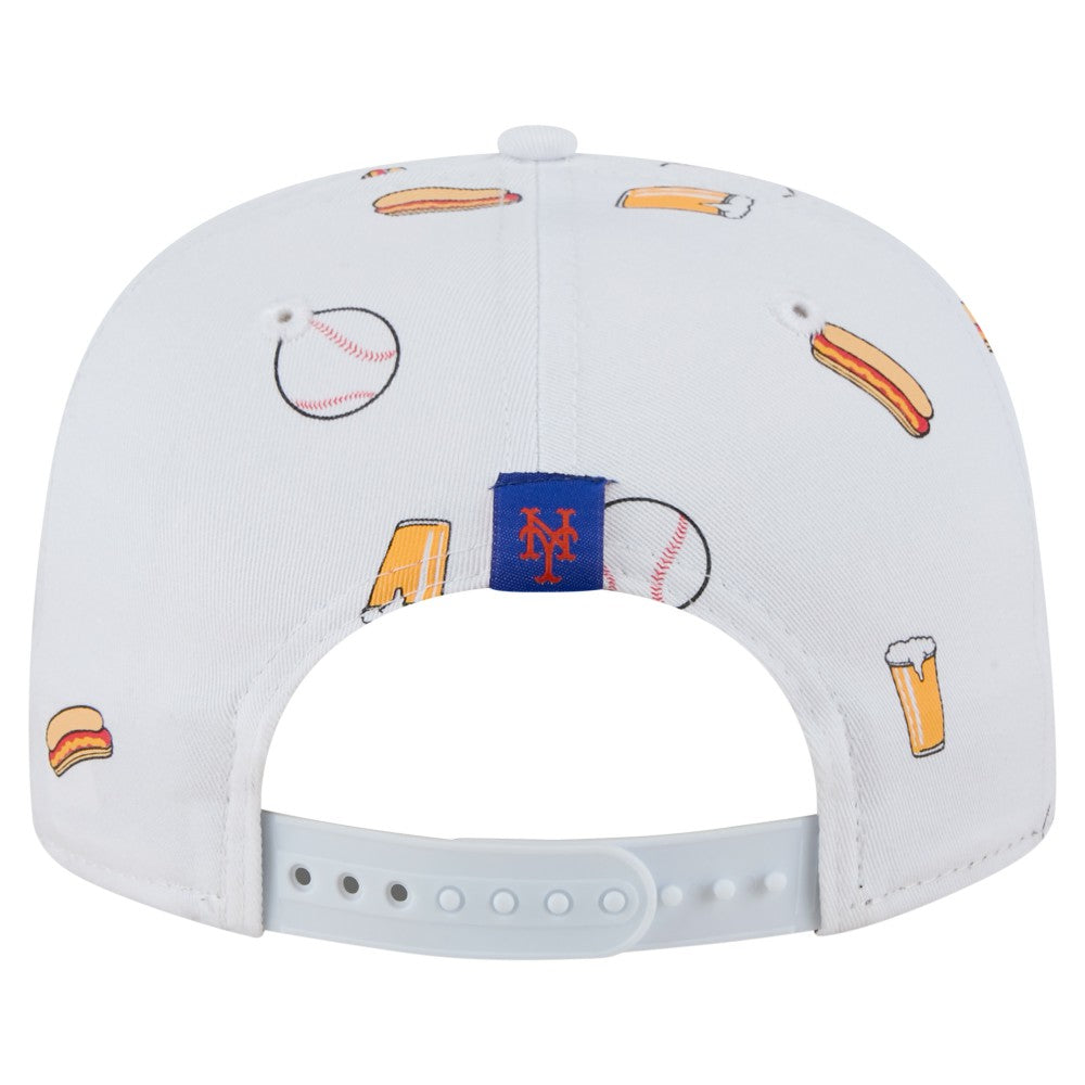 New York Mets New Era Team Cheer Rope 19TWENTY Adjustable Hat - MLB