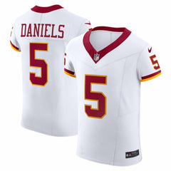 Jayden Daniels Washington Commanders Alternate 2 Super Bowl Era Vapor F.U.S.E. Elite Jersey White | Nike for Sale
