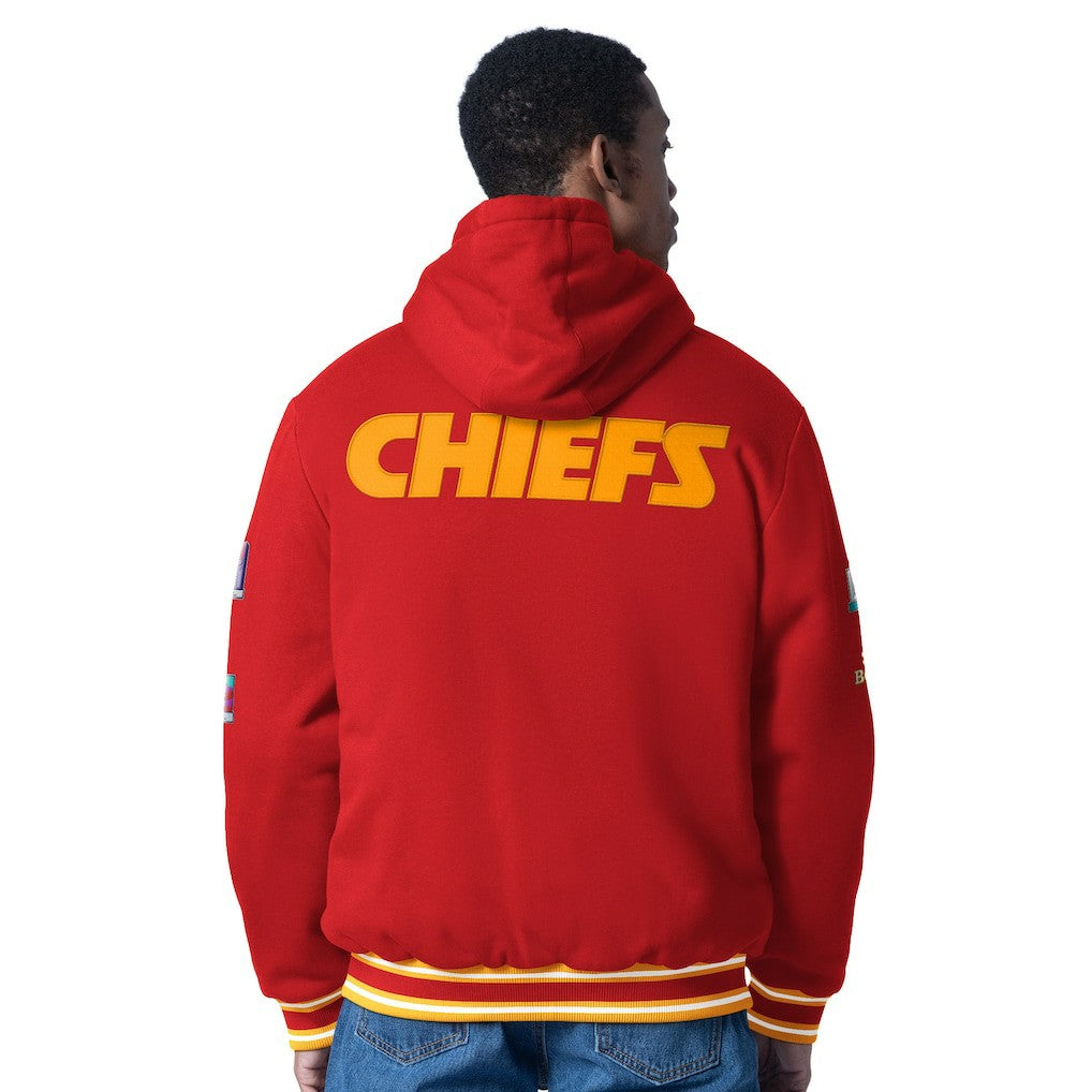 Kansas City Chiefs G-III Sports by Carl Banks Power Forward Commemorative Full-Zip Hooded Jacket Red | NFL
