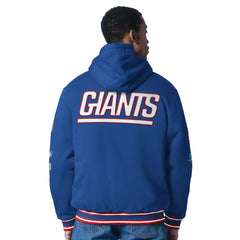 New York Giants G-III Sports by Carl Banks Power Forward Commemorative Full-Zip Hooded Jacket Royal | NFL