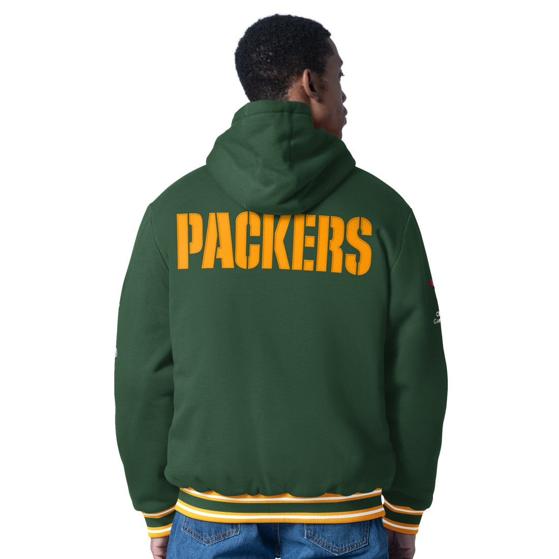 Green Bay Packers G-III Sports by Carl Banks Power Forward Commemorative Full-Zip Hooded Jacket Green | NFL