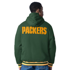 Green Bay Packers G-III Sports by Carl Banks Power Forward Commemorative Full-Zip Hooded Jacket Green | NFL
