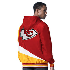 Kansas City Chiefs G-III Sports by Carl Banks Dual Threat Reversable Full-Zip Hooded Jacket Red/Charcoal | NFL