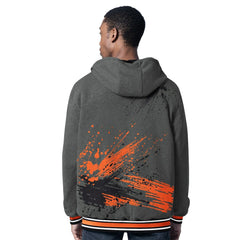 Cincinnati Bengals G-III Sports by Carl Banks Dual Threat Reversable Full-Zip Hooded Jacket Black/Charcoal | NFL