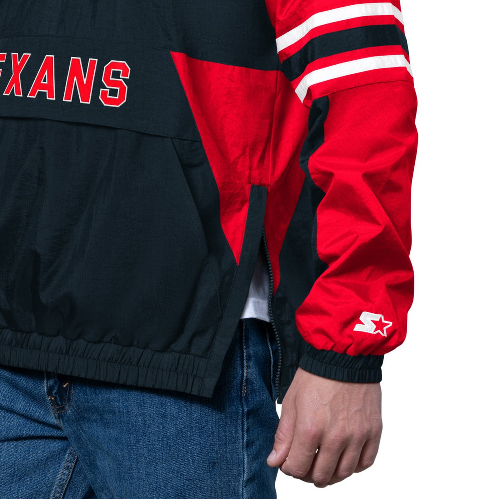 Houston Texans Starter Prospect Half-Zip Pullover Navy | NFL