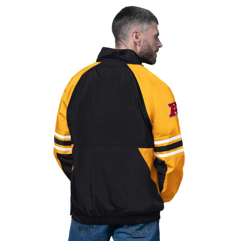 Pittsburgh Steelers Starter Prospect Half-Zip Pullover Black | NFL