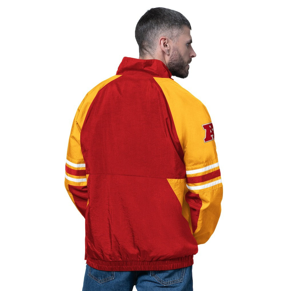 Kansas City Chiefs Starter Prospect Half-Zip Pullover Red | NFL