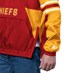 Kansas City Chiefs Starter Prospect Half-Zip Pullover Red | NFL