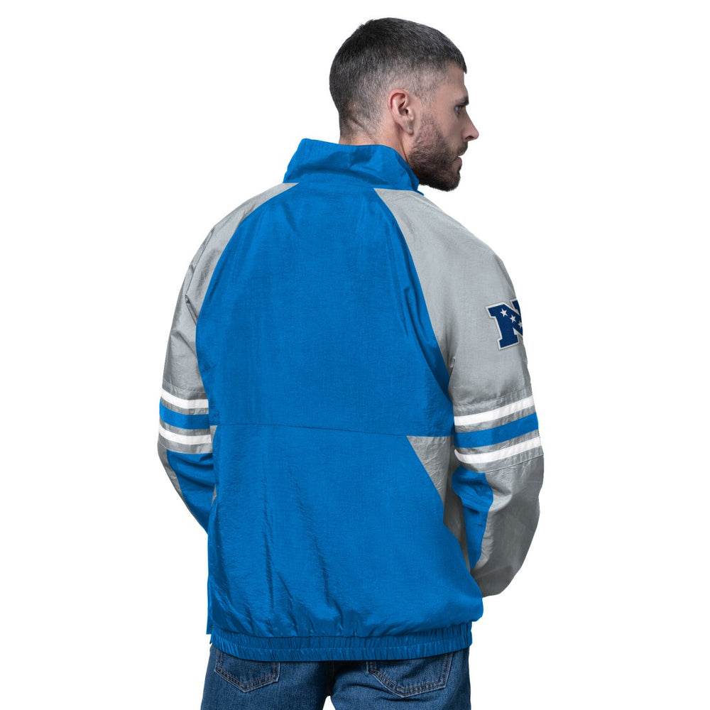 Detroit Lions Starter Prospect Half-Zip Pullover Blue | NFL