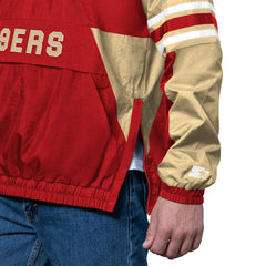 San Francisco 49ers Starter Prospect Half-Zip Pullover Scarlet | NFL