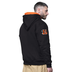 Cincinnati Bengals Starter Big Shot Full-Zip Double Hoodie Black | NFL
