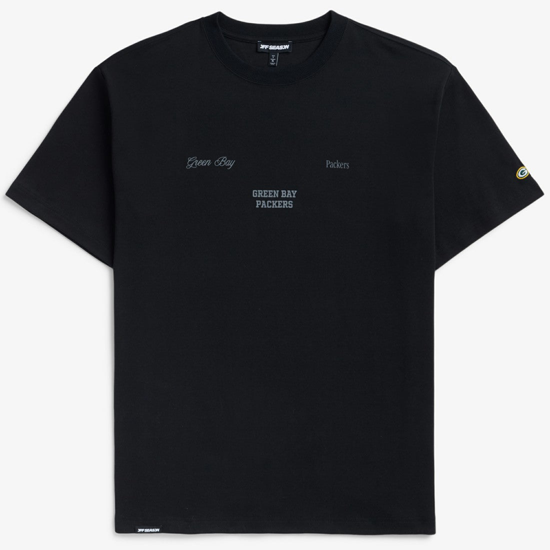 Green Bay Packers Off Season x NFL Unisex Graphic T-Shirt Black | NFL