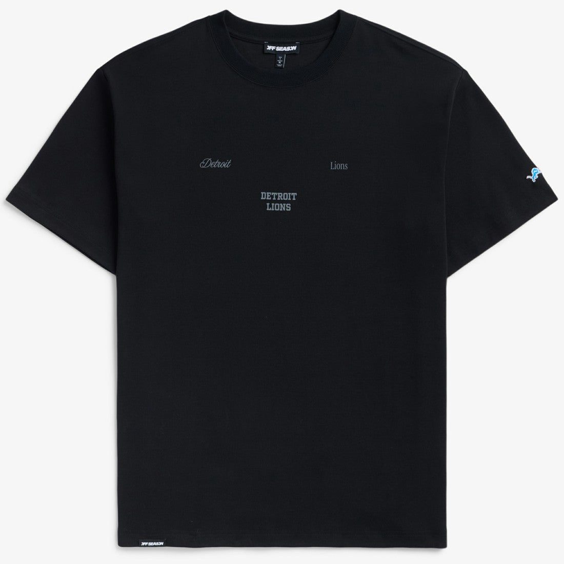 Detroit Lions Off Season x NFL Unisex Graphic T-Shirt Black | NFL