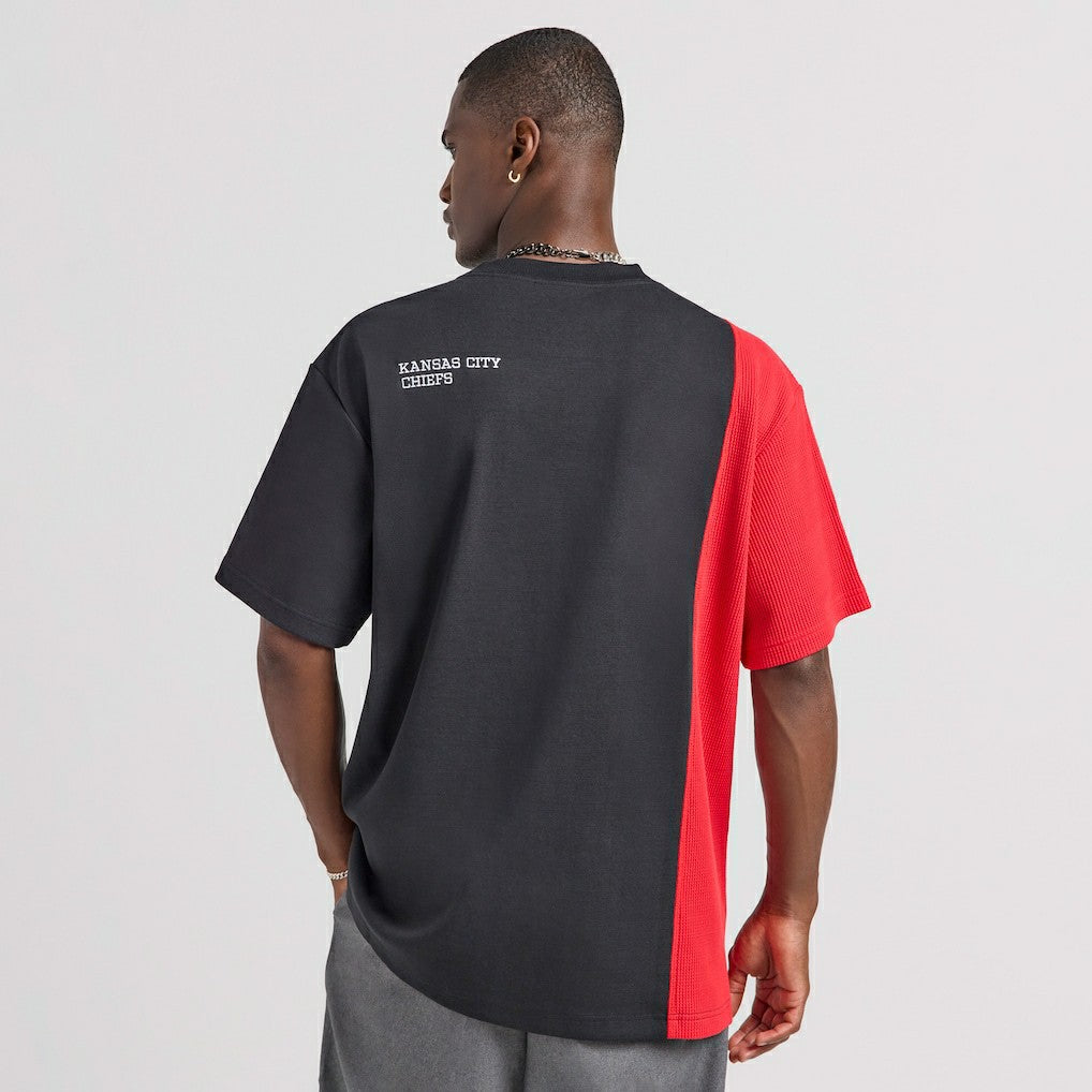 Kansas City Chiefs Off Season x NFL Unisex Spliced T-Shirt Black | NFL