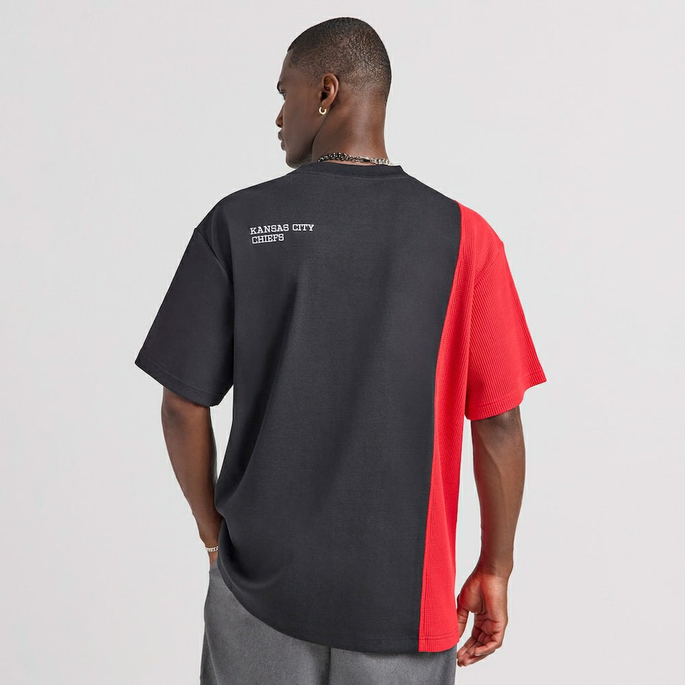 Kansas City Chiefs Off Season x NFL Unisex Spliced T-Shirt Black | NFL