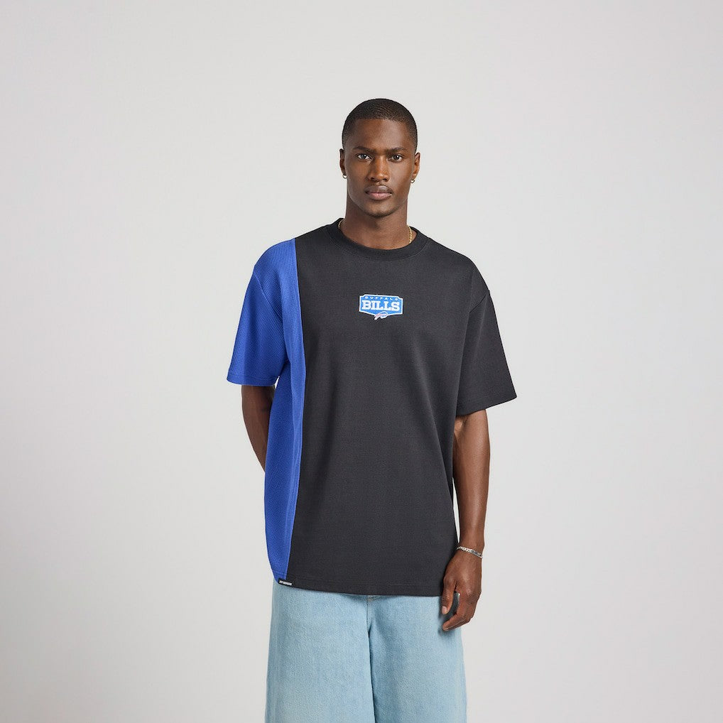 Buffalo Bills Off Season x NFL Unisex Spliced T-Shirt Black | NFL