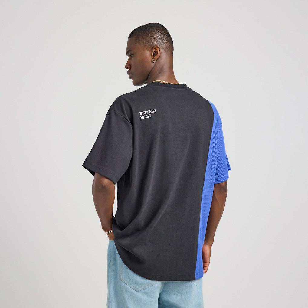Buffalo Bills Off Season x NFL Unisex Spliced T-Shirt Black | NFL