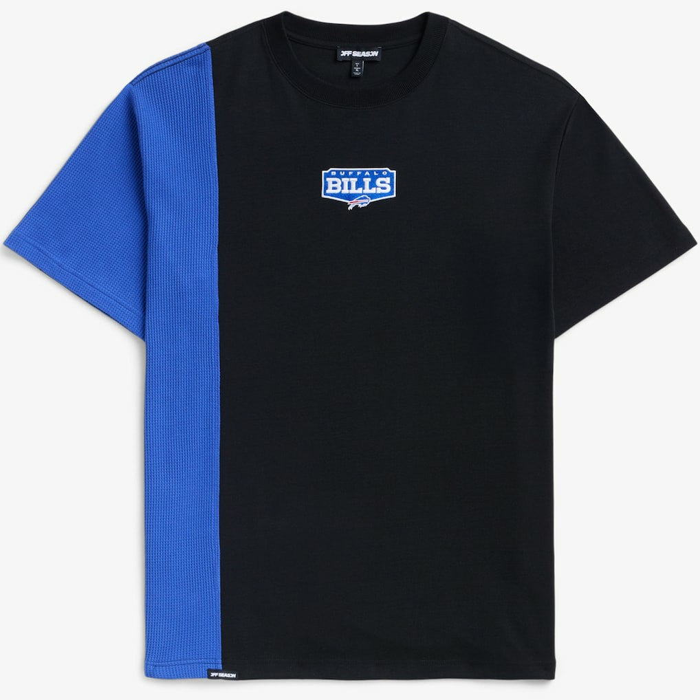 Buffalo Bills Off Season x NFL Unisex Spliced T-Shirt Black | NFL