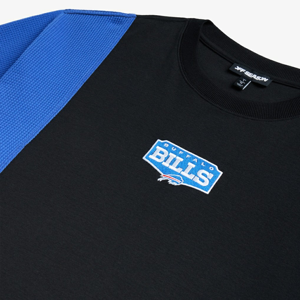 Buffalo Bills Off Season x NFL Unisex Spliced T-Shirt Black | NFL