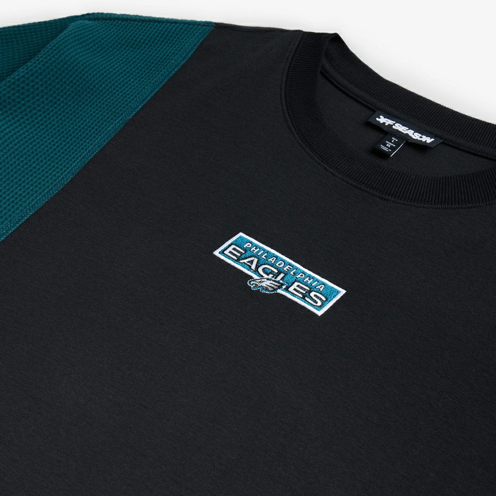 Philadelphia Eagles Off Season x NFL Unisex Spliced T-Shirt Black | NFL