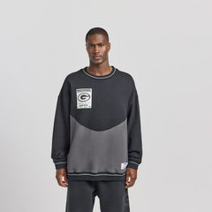 Green Bay Packers Off Season x NFL Unisex Fleece Sweatshirt Black | NFL
