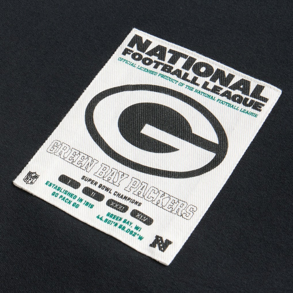 Green Bay Packers Off Season x NFL Unisex Fleece Sweatshirt Black | NFL