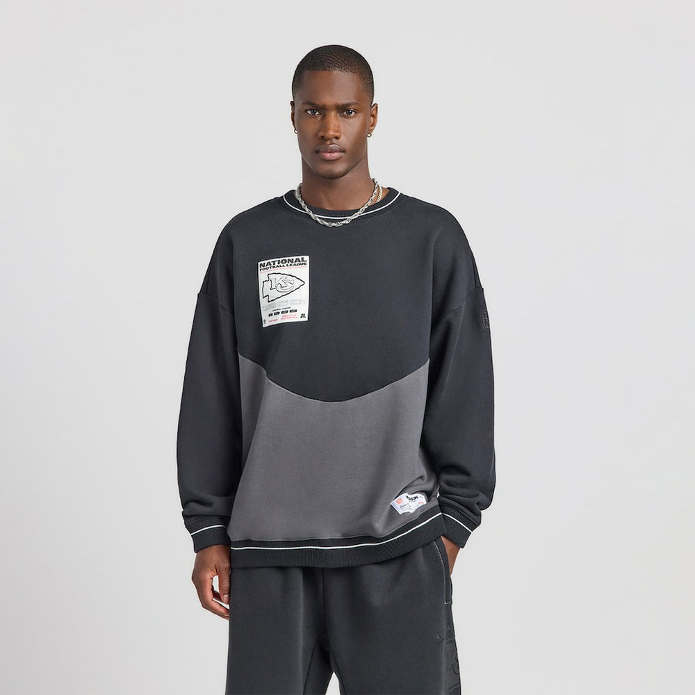 Kansas City Chiefs Off Season x NFL Unisex Fleece Sweatshirt Black | NFL