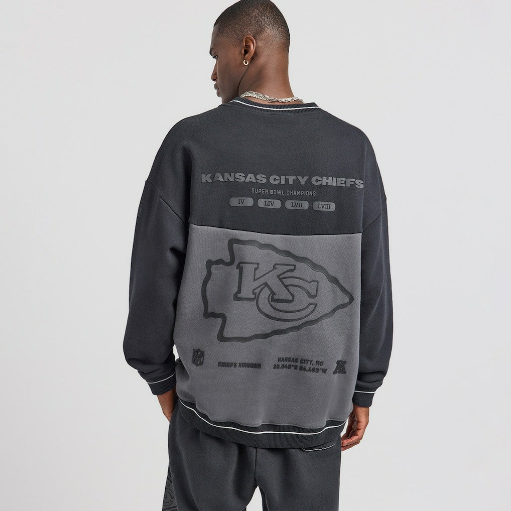 Kansas City Chiefs Off Season x NFL Unisex Fleece Sweatshirt Black | NFL