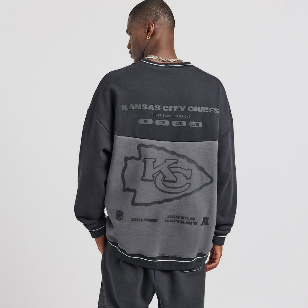 Kansas City Chiefs Off Season x NFL Unisex Fleece Sweatshirt Black | NFL