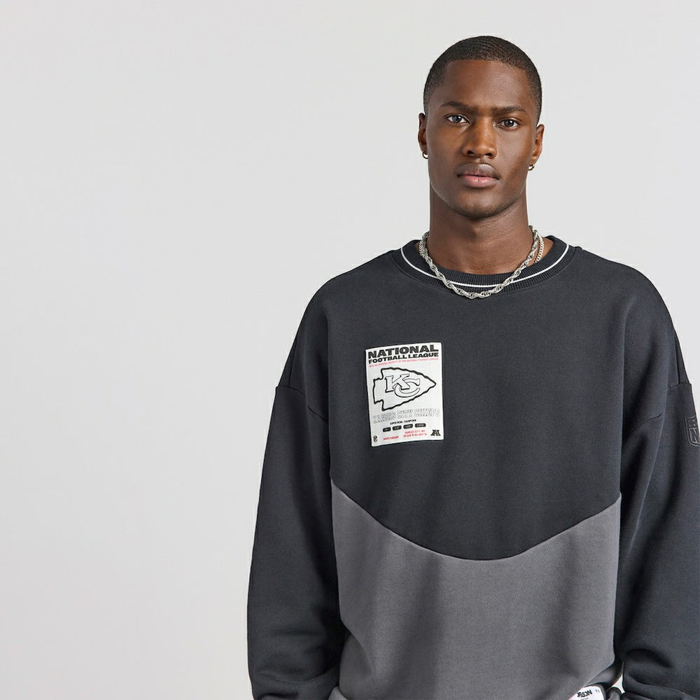 Kansas City Chiefs Off Season x NFL Unisex Fleece Sweatshirt Black | NFL