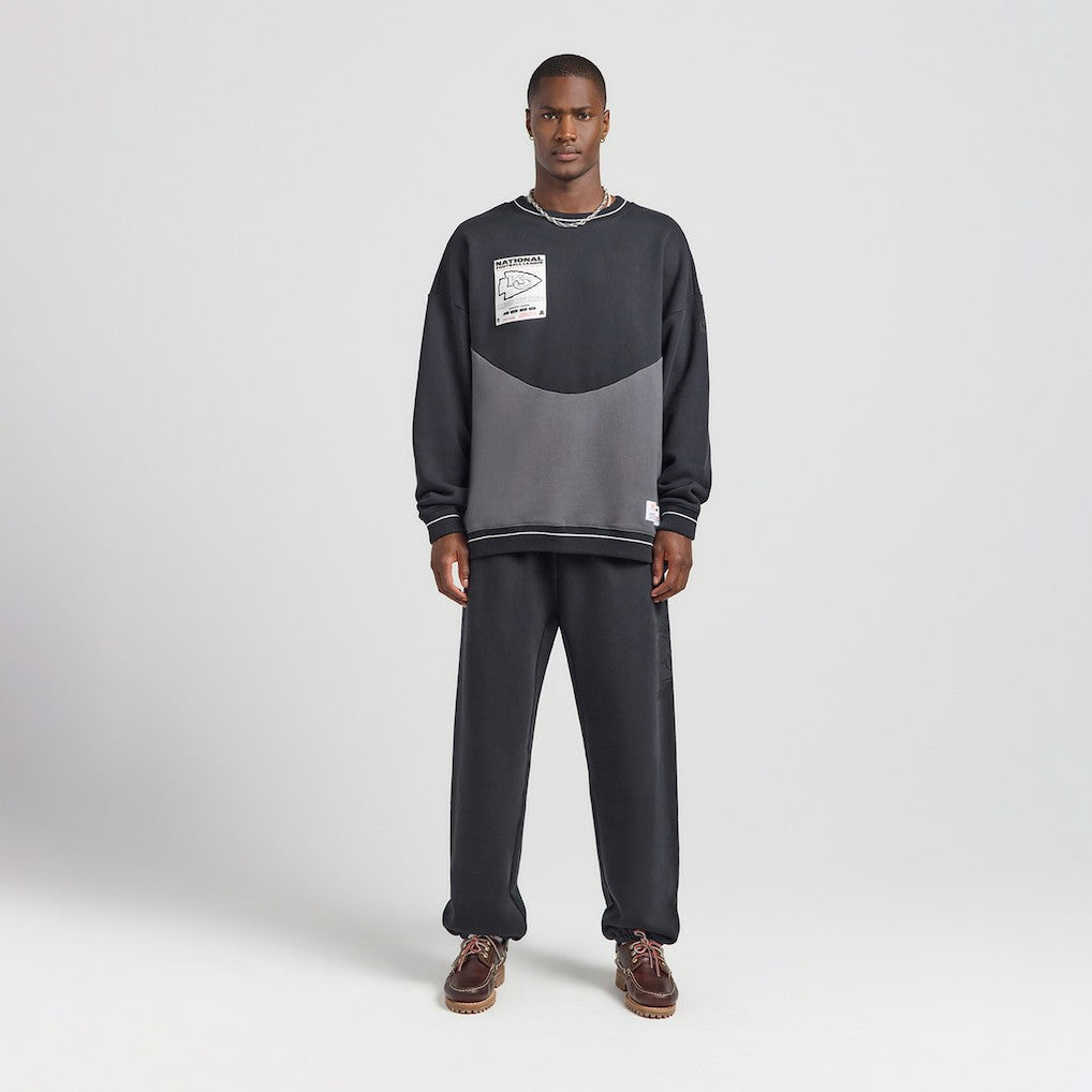 Kansas City Chiefs Off Season x NFL Unisex Fleece Sweatshirt Black | NFL