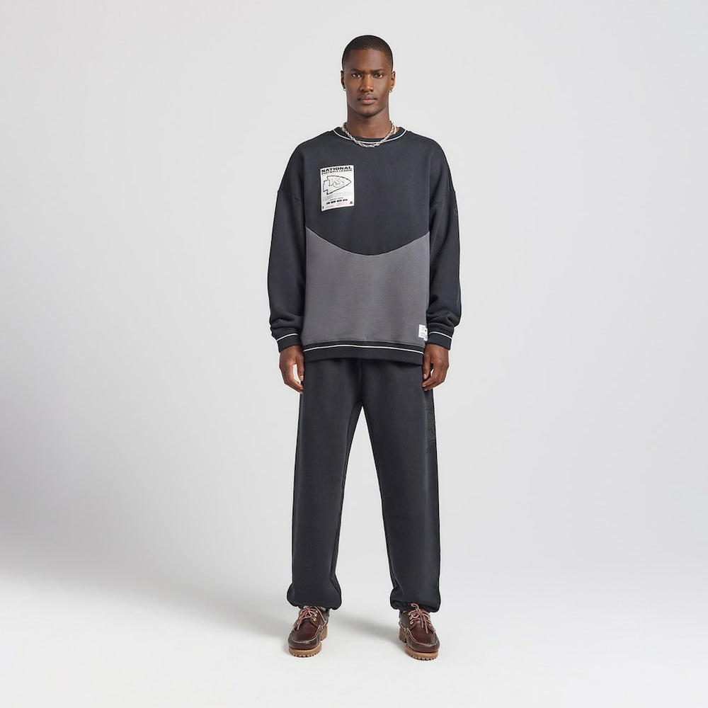 Kansas City Chiefs Off Season x NFL Unisex Fleece Sweatshirt Black | NFL