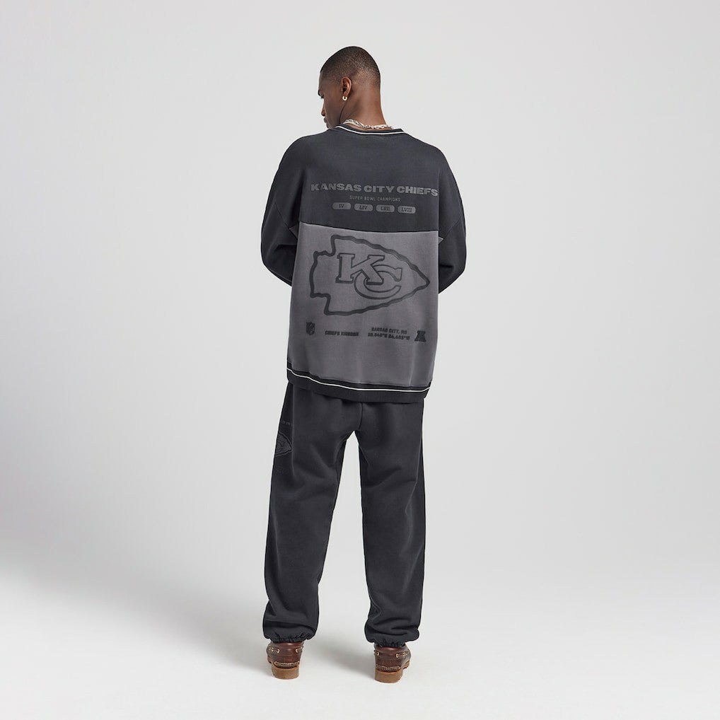 Kansas City Chiefs Off Season x NFL Unisex Fleece Sweatshirt Black | NFL