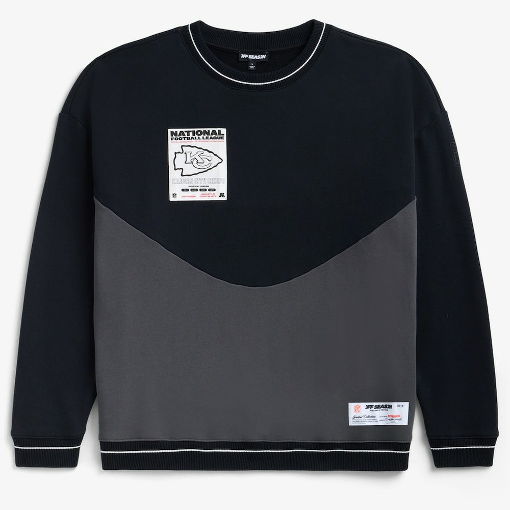 Kansas City Chiefs Off Season x NFL Unisex Fleece Sweatshirt Black | NFL