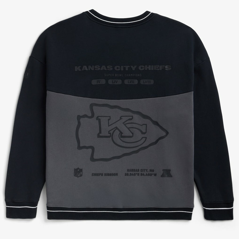 Kansas City Chiefs Off Season x NFL Unisex Fleece Sweatshirt Black | NFL