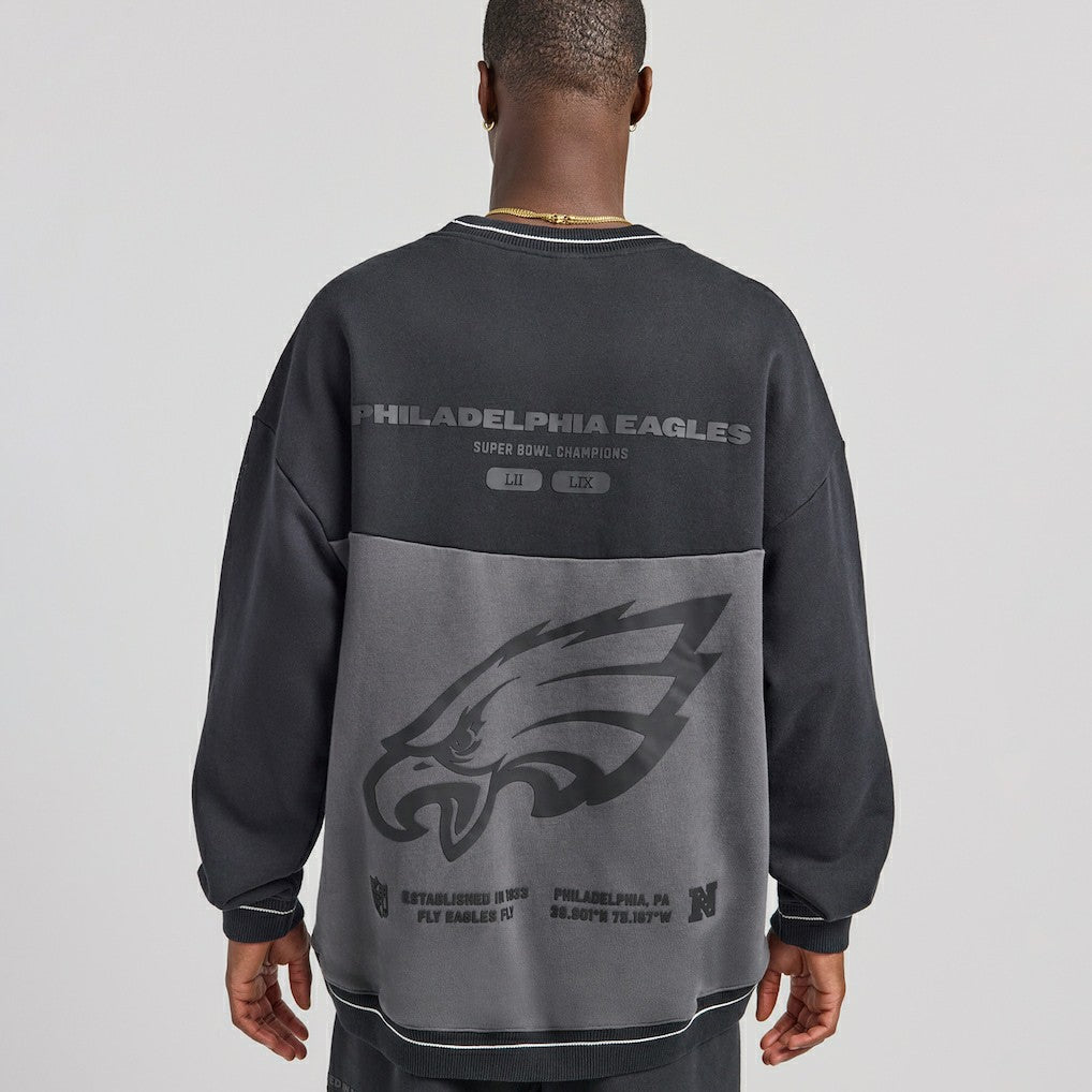 Philadelphia Eagles Off Season x NFL Unisex Fleece Sweatshirt Black | NFL