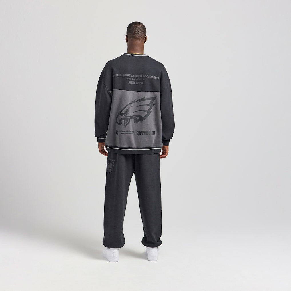 Philadelphia Eagles Off Season x NFL Unisex Fleece Sweatshirt Black | NFL