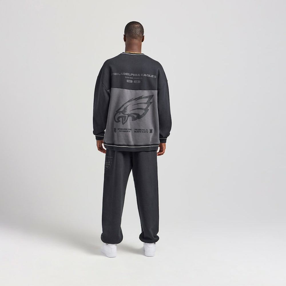 Philadelphia Eagles Off Season x NFL Unisex Fleece Sweatshirt Black | NFL