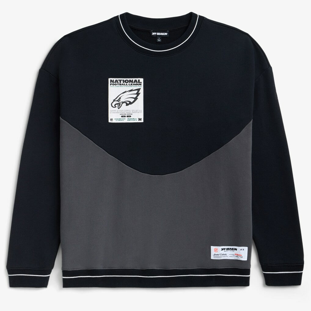 Philadelphia Eagles Off Season x NFL Unisex Fleece Sweatshirt Black | NFL