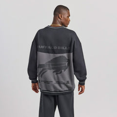 Buffalo Bills Off Season x NFL Unisex Fleece Sweatshirt Black | NFL