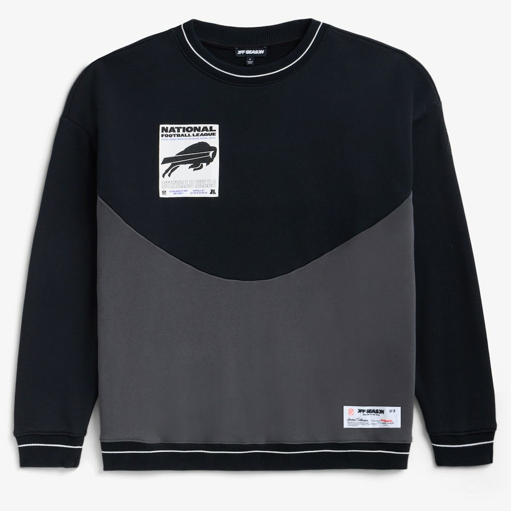 Buffalo Bills Off Season x NFL Unisex Fleece Sweatshirt Black | NFL