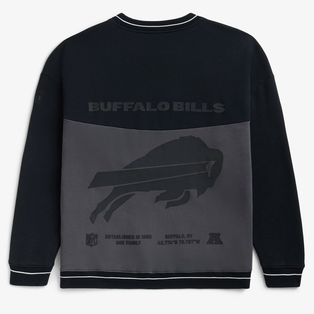 Buffalo Bills Off Season x NFL Unisex Fleece Sweatshirt Black | NFL