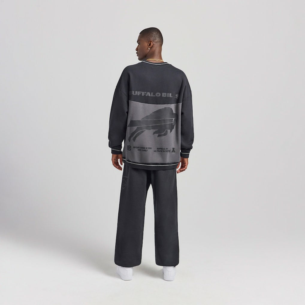 Buffalo Bills Off Season x NFL Unisex Fleece Sweatshirt Black | NFL