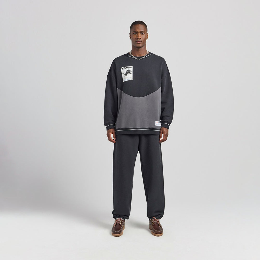 Detroit Lions Off Season x NFL Unisex Fleece Sweatshirt Black | NFL